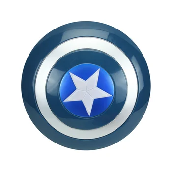 32 CM yeni kaptan amerika şekil oyuncaklar Avengers kaptan amerika kalkanı ışık yayan ve ses Cosplay mülkiyet erkek oyuncak hediye
