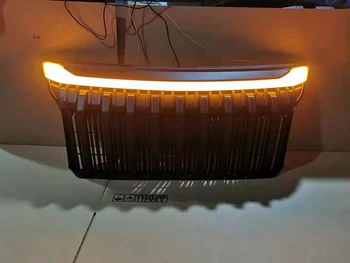Mitsubishi triton 2019 için Fit ızgara modifiye yüksek kaliteli ışık ızgarası dekorasyon aksesuarları yüksek kaliteli ABS ızgara
