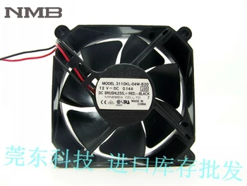 NMB 3110KL-04W-B20 8 cm 8025 CPU çift bilyalı rulman şasi soğutma fanı 12 V 0.14 A