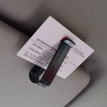 Oto Araba-Styling Araç Güneşlik Araba Çıkartmaları Güneş Gözlüğü Gözlük Gözlük Tutucu Kart Bilet Kalem Klip Aksesuarları Araba Styling